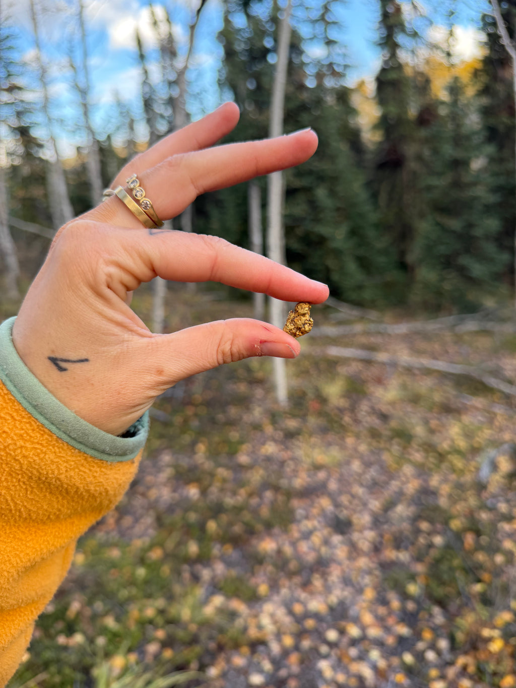 4.1 gram Klondike Gold Nugget - September Drop — 4.1 g natural gold nugget
