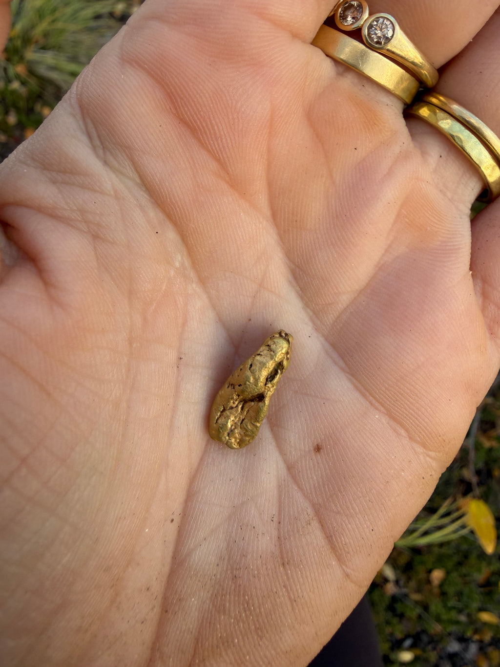 3.7 gram Klondike Gold Nugget - September Drop — 3.7 g natural gold nugget