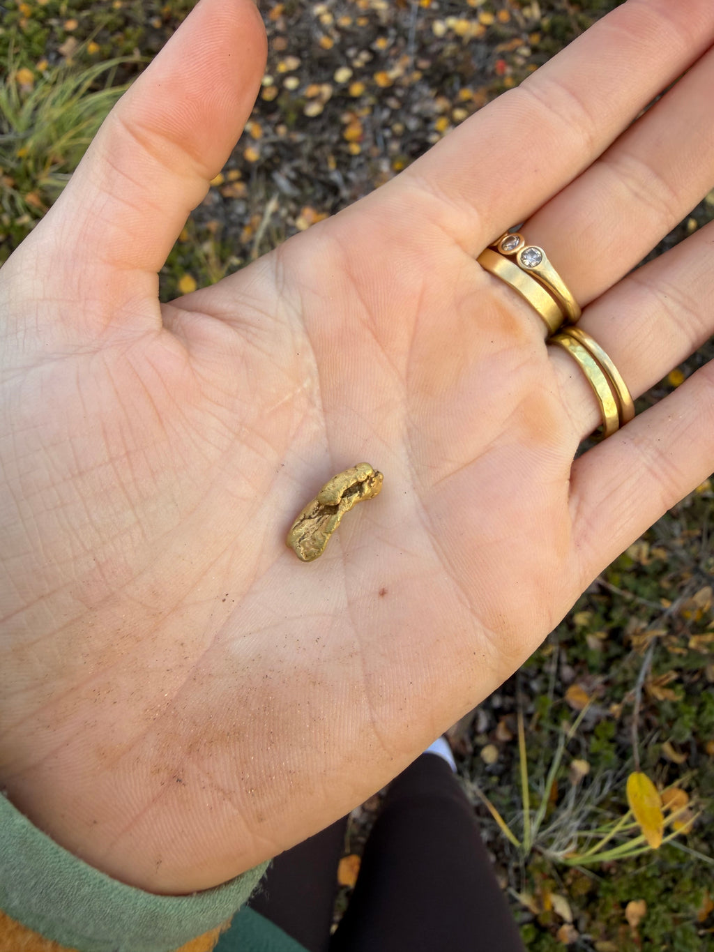 3.7 gram Klondike Gold Nugget - September Drop — 3.7 g natural gold nugget
