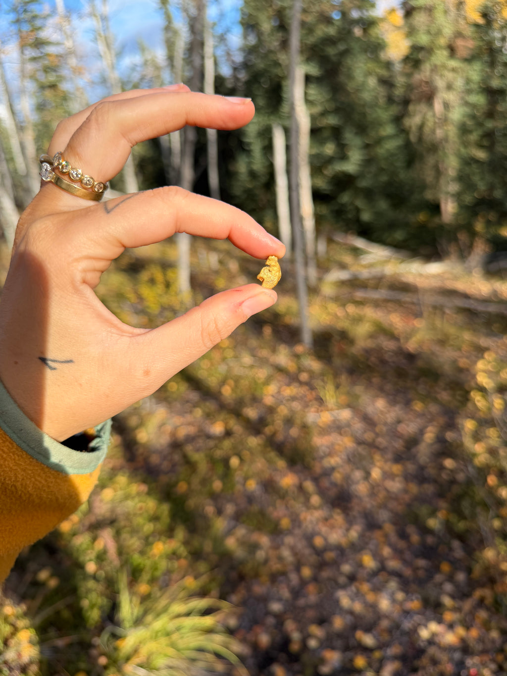 2 gram Klondike Gold Nugget - September Drop — 2 g natural gold nugget