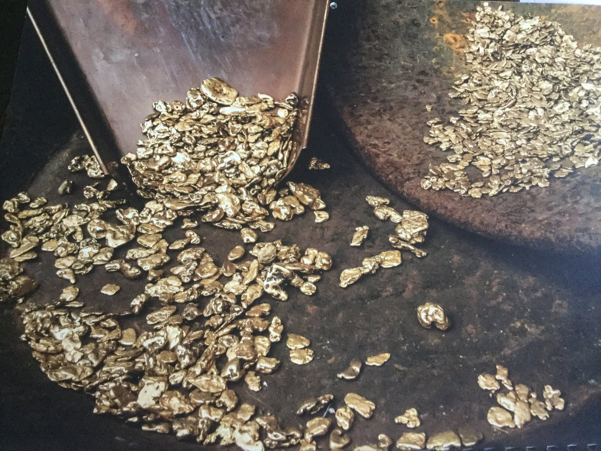 Raw Klondike gold